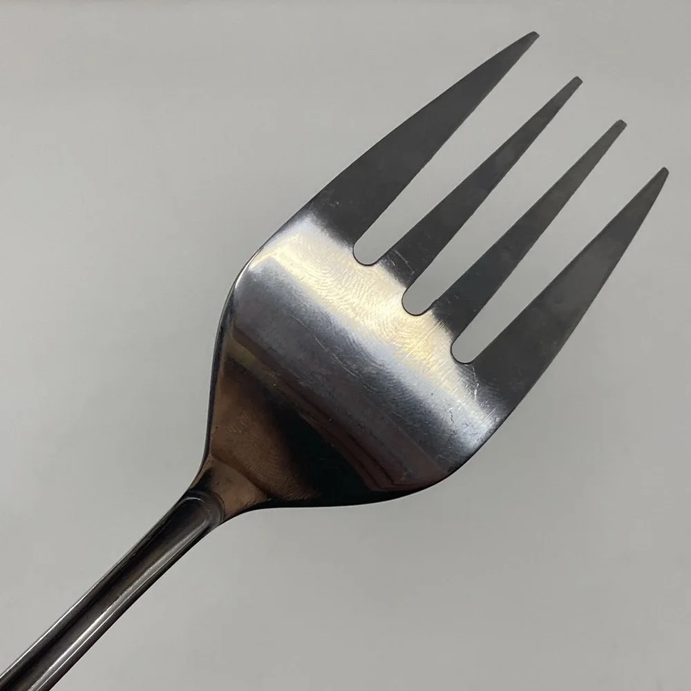 Hampton Silversmiths HSV198 Stainless 4-Tine Cold Meat Serving Fork 9